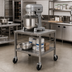 Thumbnail image #2 for Hobart Mixer Table for HL120/HL200 Mixers, 27 x 32 x 26 Inches, with Undershelf Storage and Locking Casters