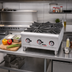 Thumbnail image #2 for Workline 36-Inch Gas Countertop Hot Plate with 6 Cast Iron Burners, 132,000 BTU