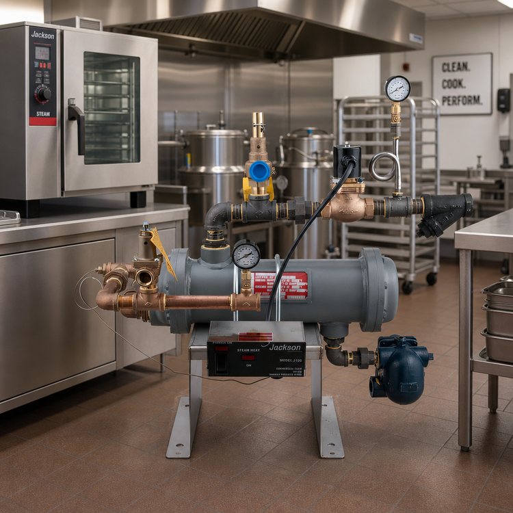 Product image #2 for Jackson J-120 Commercial Steam Booster Heater