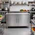 Thumbnail image #2 for Spec-Master 72-Inch Stainless Steel Plate Cabinet with Hinged Doors