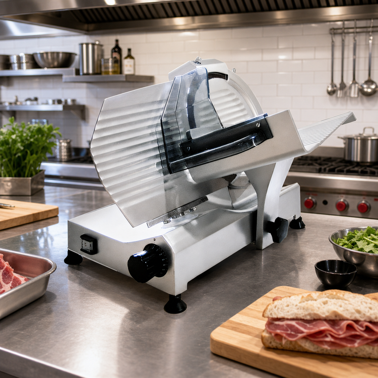 Product image #2 for Trento 10-Inch Manual Gravity Feed Meat Slicer