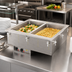 Thumbnail image #2 for Vollrath Two-Well Drop-In Electric Hot Food Well, 2 Full-Size Pans, Manifold Drain, 208-240V