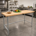 Thumbnail image #2 for John Boos JNB12 120-Inch x 30-Inch Wood Top Work Table
