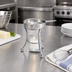 Thumbnail image #2 for Winco 4.2 oz 4-Piece Stainless Steel Chrome-Plated Butter Warmer Set
