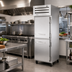 Thumbnail image #2 for True Spec Series Pass-Thru One-Section Reach-In Refrigerator with 2 Front and 2 Rear Half Doors