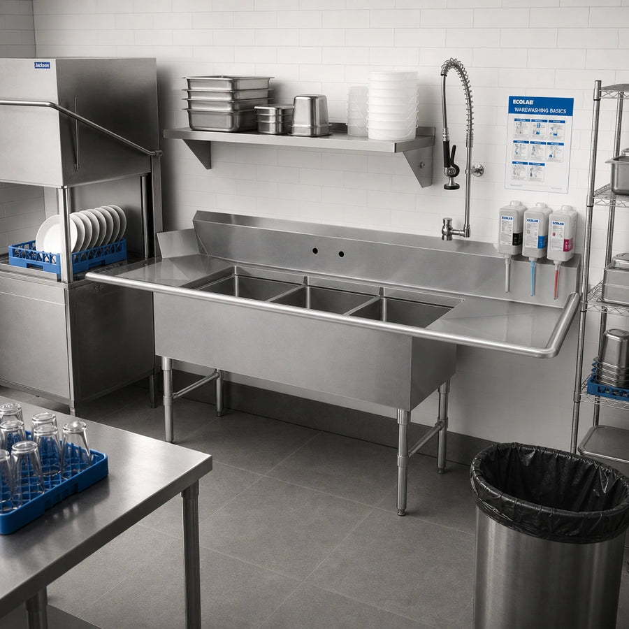 Commercial Kitchen Production Set