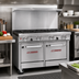 Thumbnail image #2 for Southbend Ultimate 48-Inch Gas Restaurant Range with 7 Open Burners and 2 Space Saver Ovens