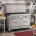 Thumbnail image #2 for Southbend Ultimate 48-Inch Gas Restaurant Range with 7 Open Burners and 2 Space Saver Ovens
