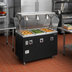 Thumbnail image #2 for Vollrath 2-Series Affordable Portable Deluxe 4-Well Mobile Hot Food Station with Breath Guard and Enclosed Base