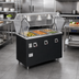 Thumbnail image #2 for Vollrath 2-Series Affordable Portable Deluxe 4-Well Mobile Hot Food Station with Breath Guard and Enclosed Base