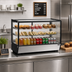 Thumbnail image #2 for Countertop Square Glass Refrigerated Display Case, 48-Inch, 7.94 Cu. Ft., Straight Front Glass