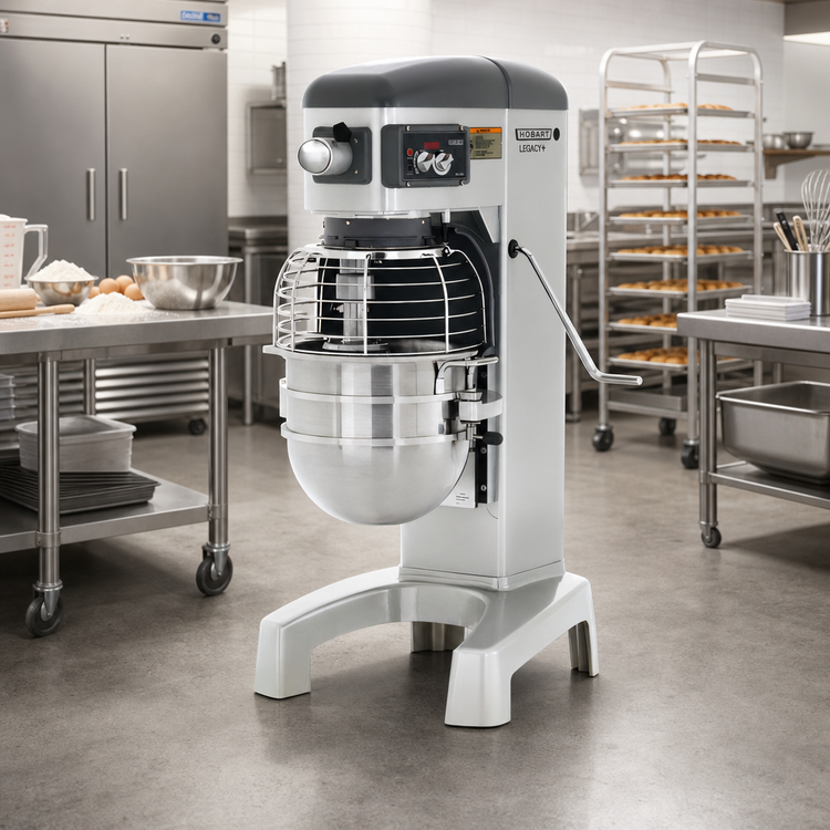 Product image #2 for Hobart Legacy+ HL300-3STD 30-Quart Floor Planetary Mixer, 3-Speed, 3/4 HP, #12 Hub