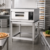 Thumbnail image #2 for Omcan Stainless Steel Pizza Oven Equipment Stand for Model 40636