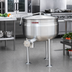 Thumbnail image #2 for Crown DL-20F 20 Gallon Direct Steam Full Tri-Leg Stationary Kettle