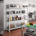 Thumbnail image #2 for Fermostock 4-Tier Starter Polymer Shelving Unit, 64W x 14D x 83H