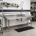 Thumbnail image #2 for Spec-Master Straight Soiled Dishtable with Pre-Rinse Sink, Left-to-Right Operation, 120 x 30 Inches