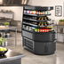 Thumbnail image #2 for Oasis Self-Service Refrigerated End Cap Display Case, Curved Open Front