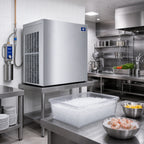 Thumbnail image #2 for Manitowoc RFK0620WZ Water-Cooled Flake Ice Maker, 740 lb/24 Hours, Self-Contained, Stainless Steel, 220-240V 50 Hz