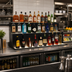 Thumbnail image #2 for Glastender LLD3-60 3-Tier Lighted Liquor Display, 60-Inch Wide, Black Vinyl-Clad Steel