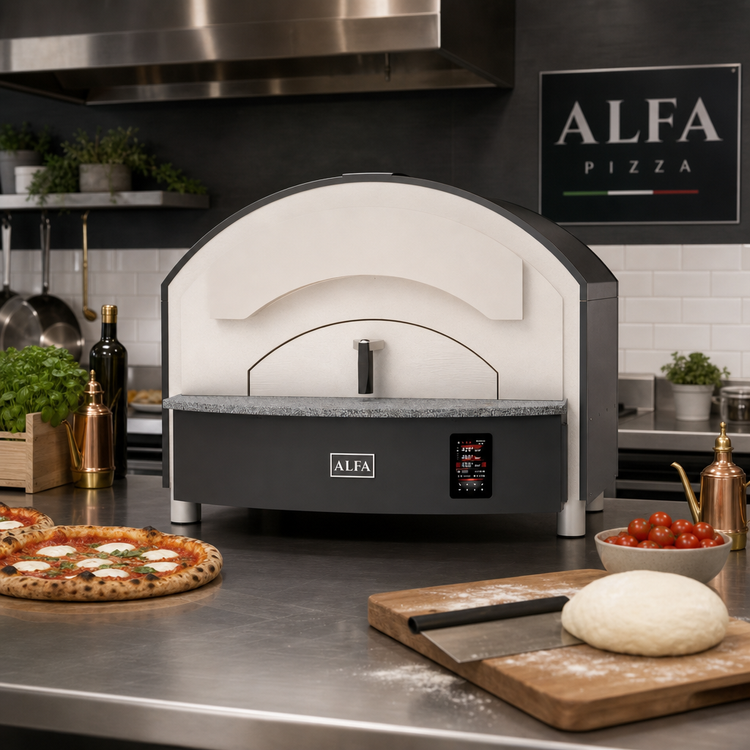 Product image #2 for Trento Alfa Zeno Series Single Deck 4-Pizza Countertop Electric Pizza Oven