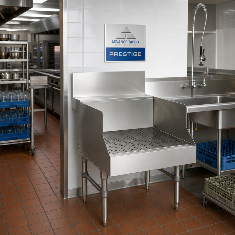 Product image #2 for Advance Tabco Prestige 24 Inch x 30 Inch Recessed Glass Unit with Open Base