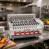 Thumbnail image #2 for American Range ARKB-60-R 60-Inch Countertop Gas Rotisserie Kebob Broiler, 10 Burners, 300,000 BTU