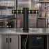 Thumbnail image #2 for Micro Matic Metropolis T-Style 6-Faucet Glycol-Cooled Draft Beer Tower with Kool-Rite Module, Matte Black
