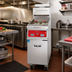 Thumbnail image #3 for Vulcan PowerFry3 21-Inch Freestanding Gas Fryer, 85-90 lb Capacity, Digital Controls