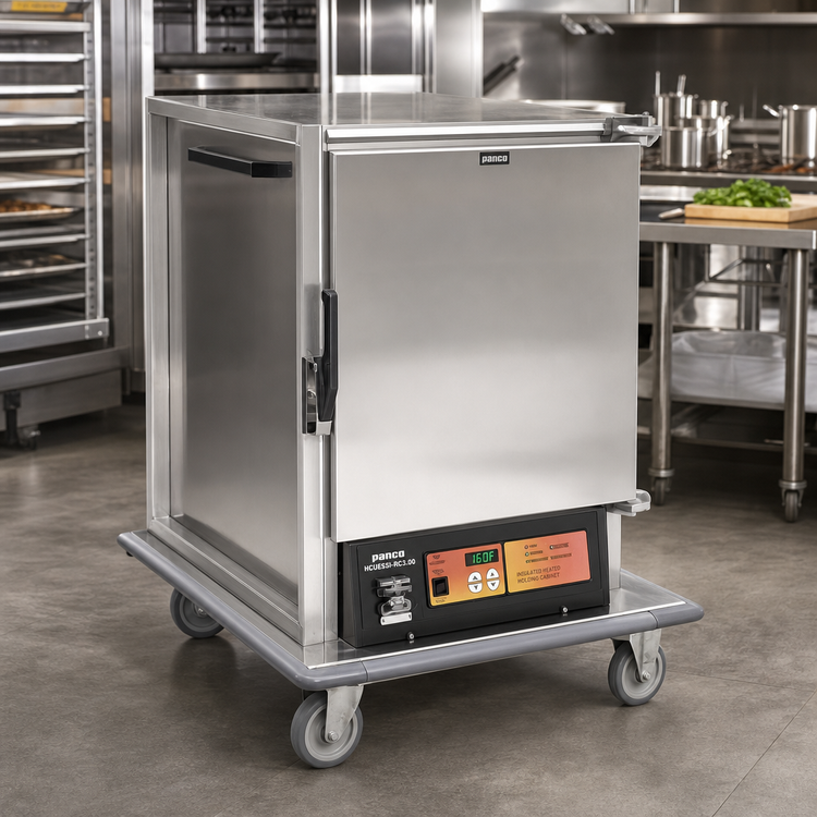 Product image #2 for Panco HCUESSI-RC3.00 Extended Undercounter Insulated Heated Holding Cabinet with Wire Universal Slides