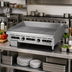 Thumbnail image #2 for Imperial IGG-60 60-Inch Grooved Countertop Gas Griddle, 24-Inch Deep Cooking Surface