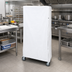 Thumbnail image #2 for Quantum 18 x 36 x 63 Inch White 400 Denier Nylon Wire Cart Cover with Velcro Flap