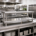 Thumbnail image #2 for Eagle Group 120-Inch Wide Pass-Thru Shelf with Overshelf, Stainless Steel
