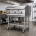 Thumbnail image #2 for Southbend HDCS-36 36-Inch Stainless Steel Counterline Equipment Stand with Undershelf, 2-Inch Tubular Legs