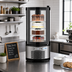 Thumbnail image #3 for KoolMore 19-Inch Countertop Circular Refrigerated Display Case, 3 Cu. Ft., Black