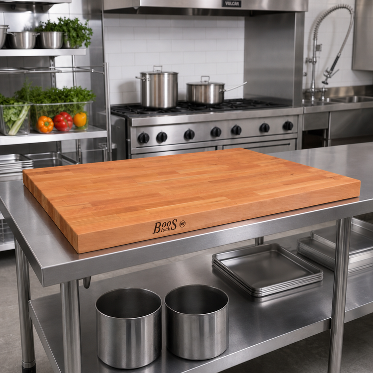 Product image #2 for Boos Block 36-Inch Square American Cherry Wood Countertop with Varnique Finish