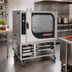 Thumbnail image #3 for Blodgett Combi CNVX-14G SGL Single Deck Gas Convection Oven with Floor Stand