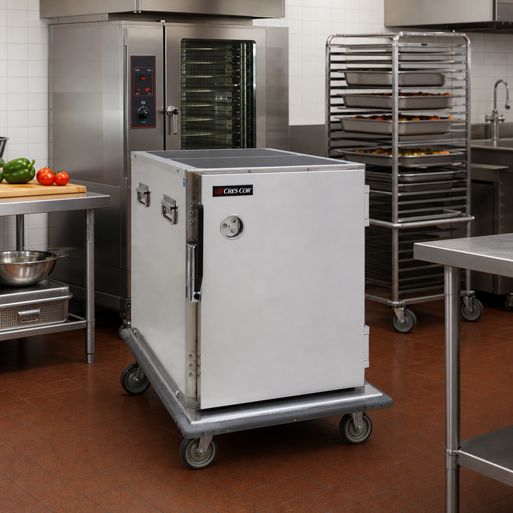 Product image #2 for Cres Cor Half-Size Insulated Mobile Pan Transport Cabinet for 8 18" x 26" Pans