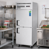 Thumbnail image #2 for Everest Refrigeration ESFH2 One-Section Reach-In Freezer, 23 Cu. Ft., Half Doors, Top-Mounted Self-Contained Refrigeration
