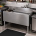 Thumbnail image #2 for Glastender 42-Inch Stainless Steel Underbar Combo Ice Bin/Cocktail Unit with Bottle Well, 84 lb Ice Capacity
