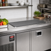 Thumbnail image #2 for Hatco CSBFX-36-F 36-Inch Built-In Flush Top Cold Shelf, Remote Refrigeration, Hardcoat Aluminum