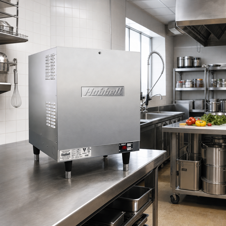 Product image #2 for Hubbell J166 Electric Booster Heater, 16-Gallon, 6 kW, Stainless Steel