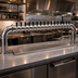 Thumbnail image #2 for Pipe Pass-Thru Countertop Air-Cooled Draft Dispensing Tower with 16 Stainless Steel Faucets