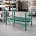 Thumbnail image #2 for QuadPlus 36 x 24 Inch Green Vented Polymer Shelf Mat with Wire Quad-Adjust Frame