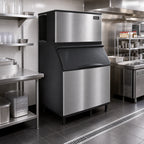 Thumbnail image #2 for Koolaire KYT1700N Half Dice Cube Ice Machine, Remote Air-Cooled, 48-Inch Wide, Up to 1,740 lb per 24 Hours