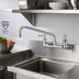 Thumbnail image #2 for T&S Brass Wall Mount Pantry Faucet with 12-Inch Swing Nozzle, 8-Inch Centers