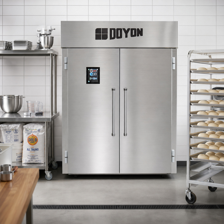 Product image #2 for Doyon KDP32 Roll-In Knockdown 3-Section Proofer Cabinet, 6-Rack Capacity