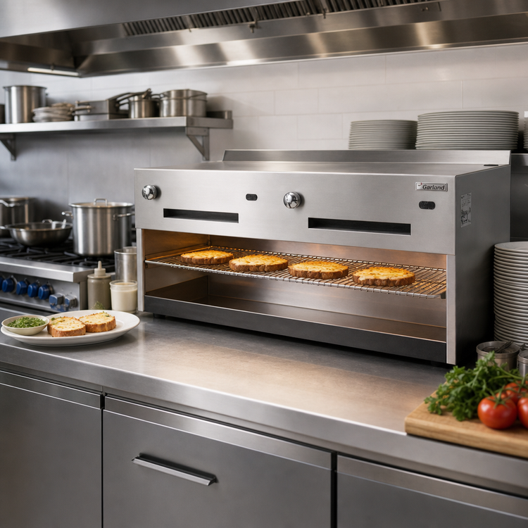 Product image #2 for Garland IRCMA-36 36-Inch Gas Infrared Cheesemelter, 30,000 BTU