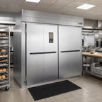 Thumbnail image #2 for Baxter Manufacturing PW3S-120.5"D-FL Triple-Wide Roll-In Proofer Cabinet, 2-Door, Digital Controls, Stainless Steel, 16-Rack Capacity