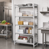 Thumbnail image #3 for Cambro Camshelving Premium 5-Shelf Solid Stationary Starter Unit, 18