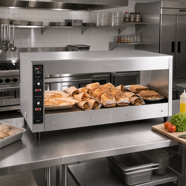 Product image #2 for BKI SM-51 51-Inch Pass-Thru Countertop Sandwich Warmer